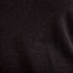 T-shirt col v manches courtes noir femme