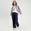 T-shirt manches courtes blanc femme