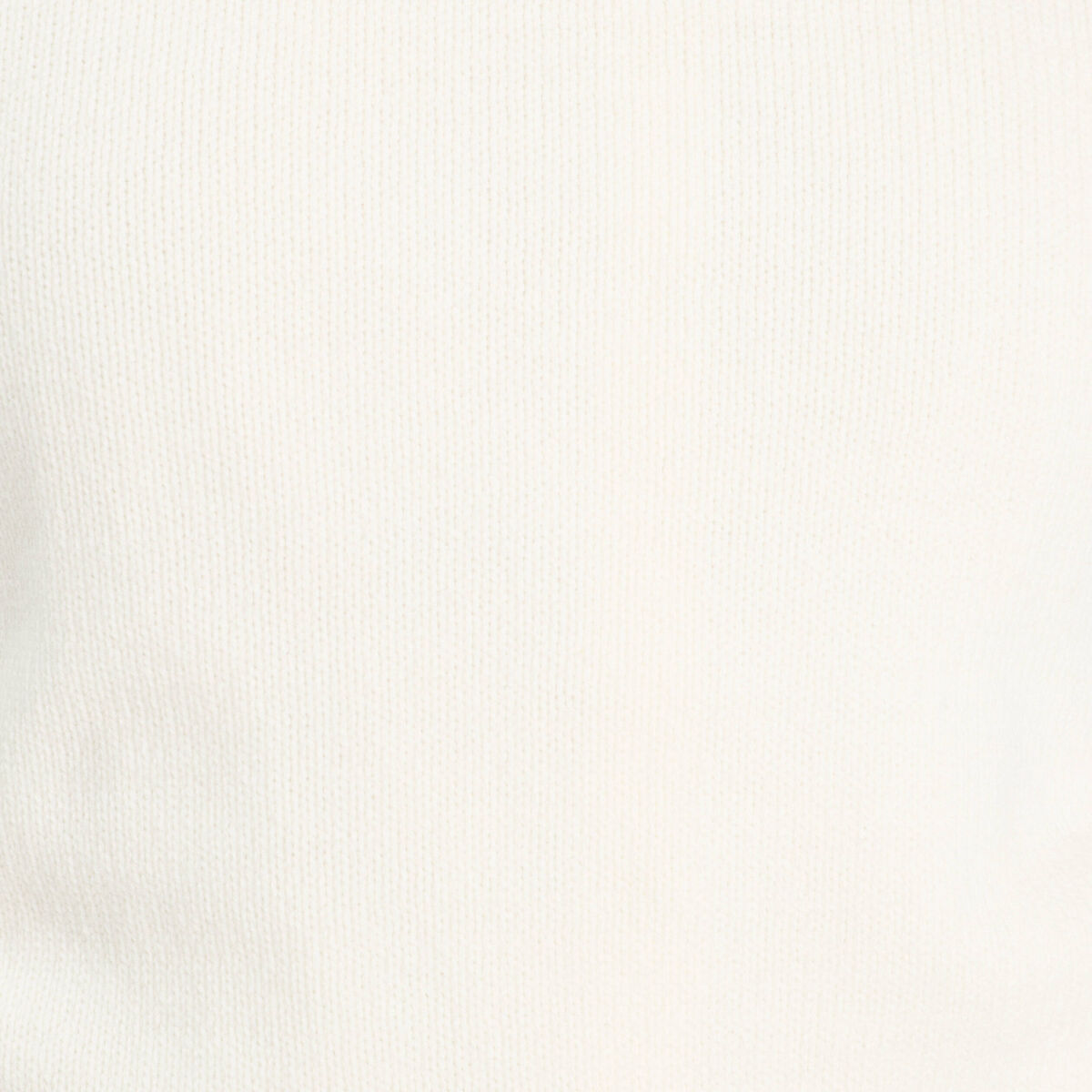 Pull manches courtes ecru femme