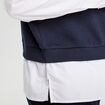 Sweat manches longues bleu marine femme