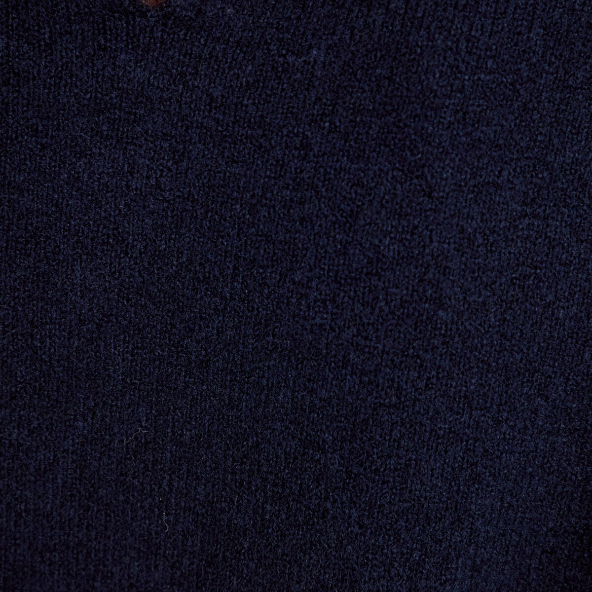 Pull col rond vichy manches longues bleu marine femme