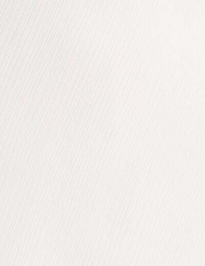 Robe longue évasée blanc femme