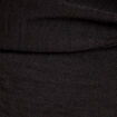Robe droite ceinturée noir femme