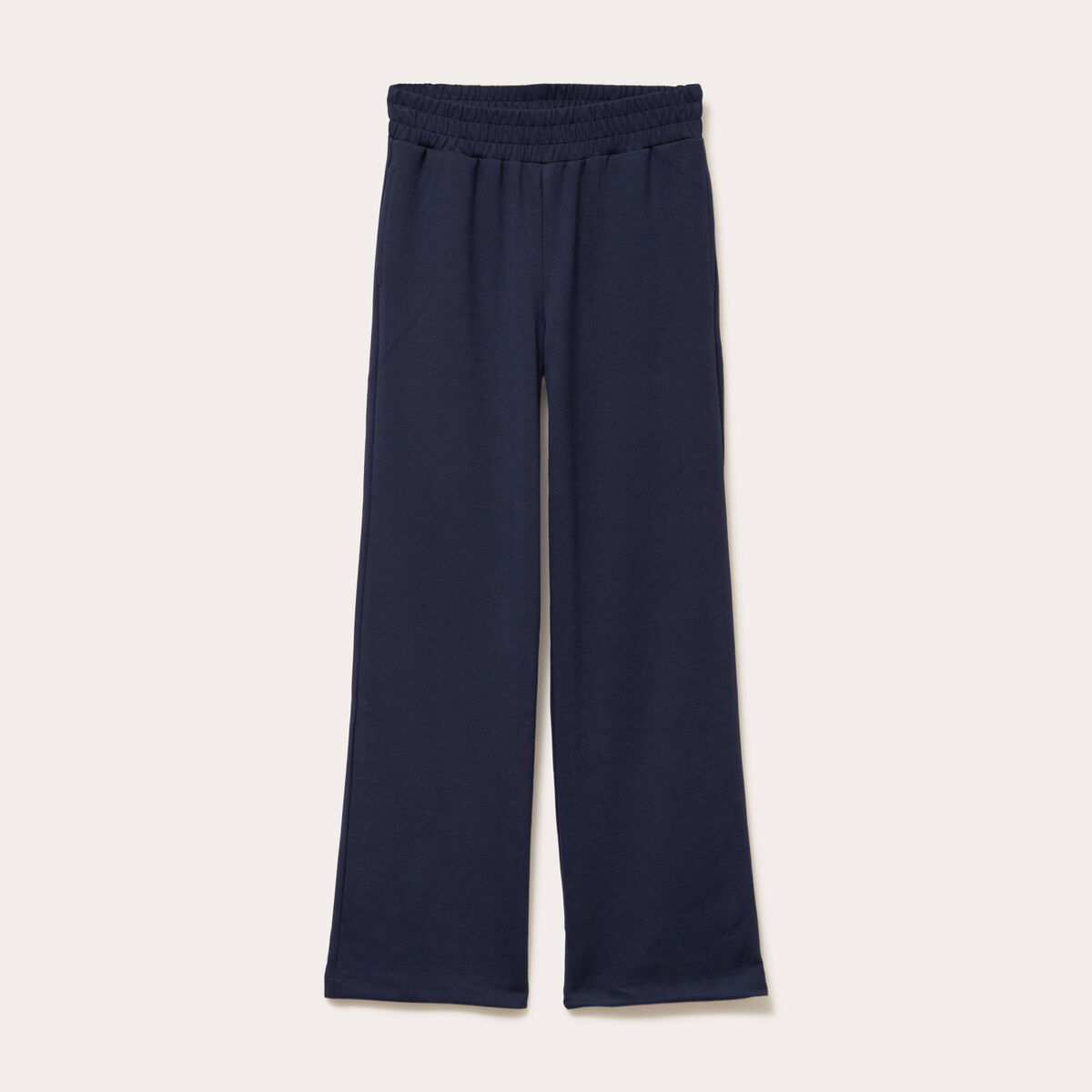 Jegging fluide taille standard bleu marine femme