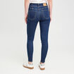 Jeans skinny 5 poches denim brut femme