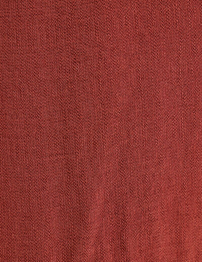 Salopette jambe large marron cognac femme