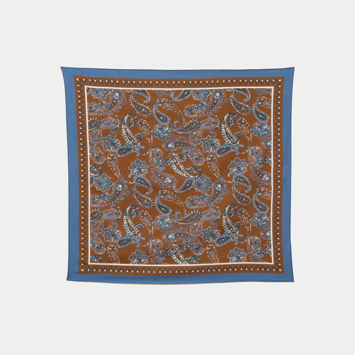 Foulard marron femme