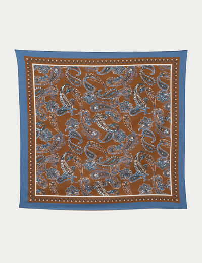 Foulard marron femme