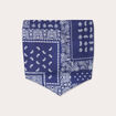 Crop top bandeau bleu marine femme