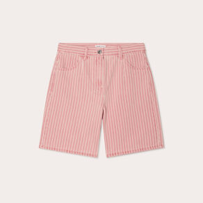 Bermuda large rose clair femme