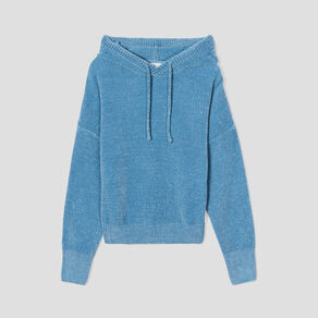 pull a capuche bleu clair femme Pull à capuche bleu clair femme