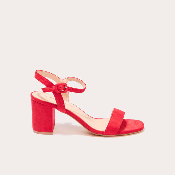 sandales a talons rouge femme Sandales à talons rouge femme