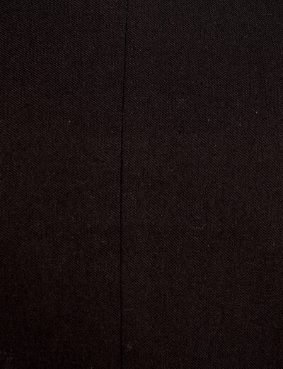 Veste blazer courte noir femme