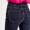 Jeans regular stretch denim brut femme