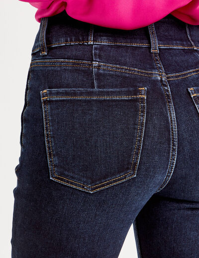 Jeans regular stretch denim brut femme