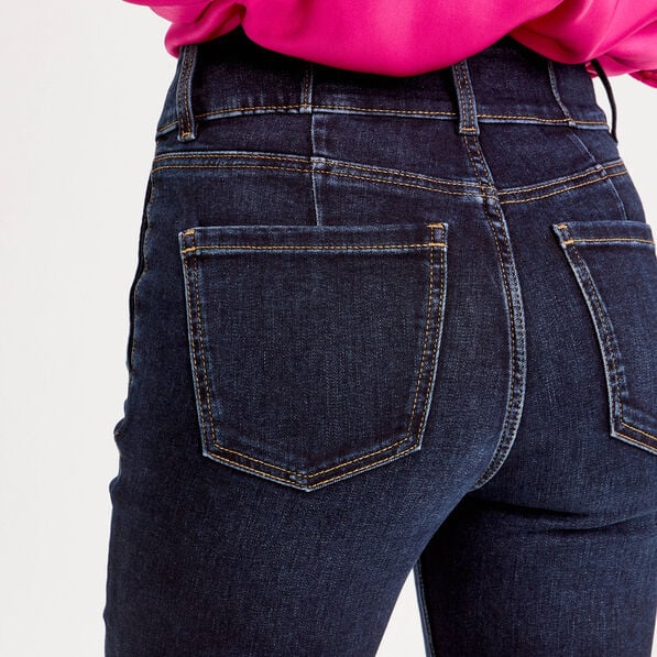 jeans regular stretch denim brut femme Jeans regular stretch denim brut femme