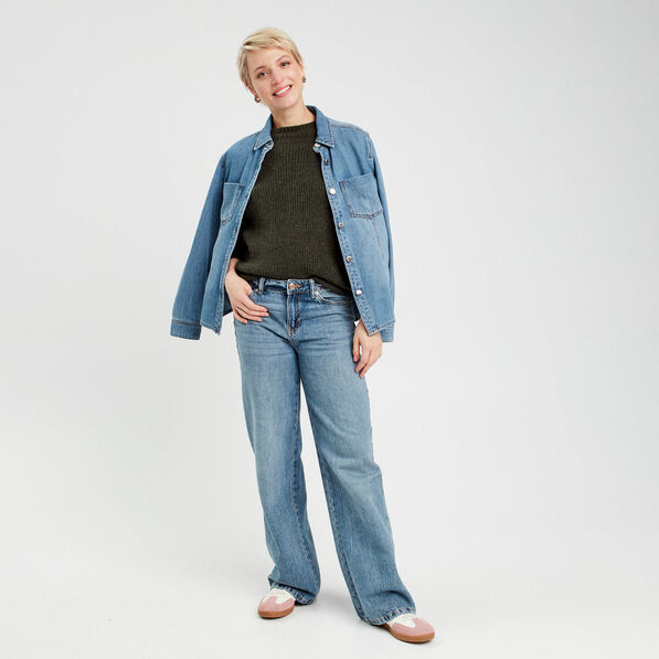 pull col montant vert kaki femme Pull col montant vert kaki femme