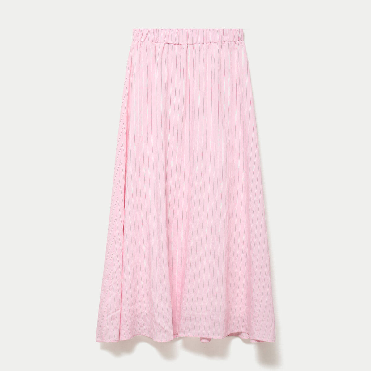 Jupon &eacute;vas&eacute; longueur 3/4 rose femme