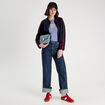 T-shirt manches courtes bleu gris femme