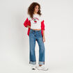 T-shirt cropped blanc femme