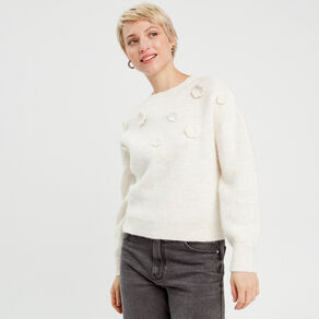 pull manches longues ecru femme Pull manches longues ecru femme