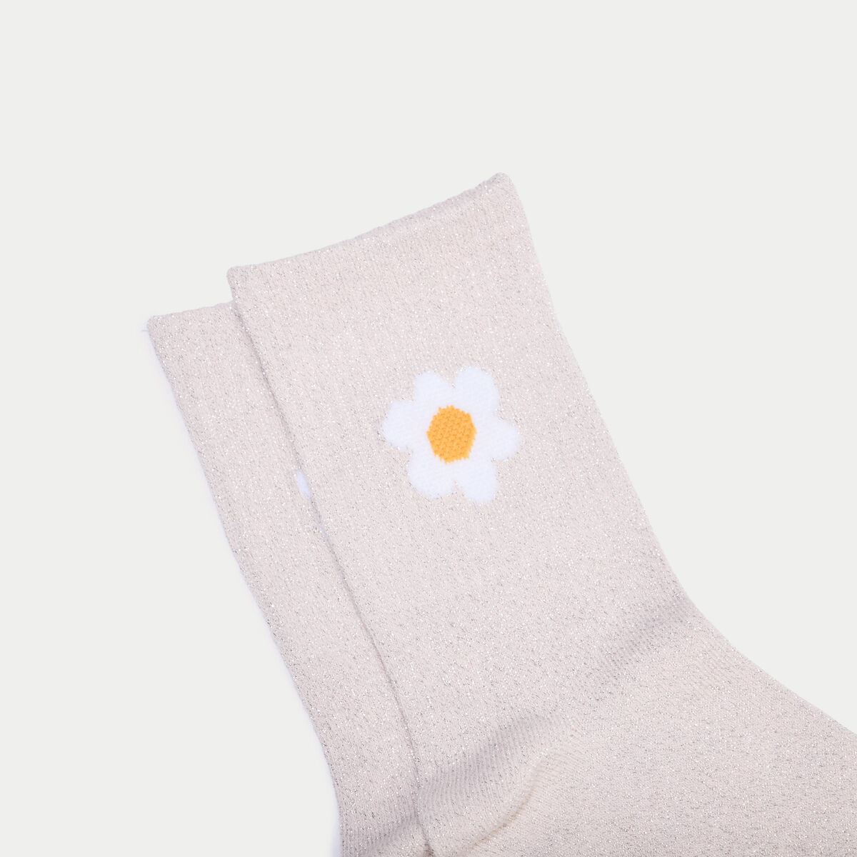 Chaussettes rose clair femme