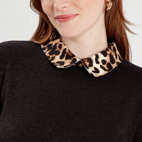 Pull manches longues noir femme