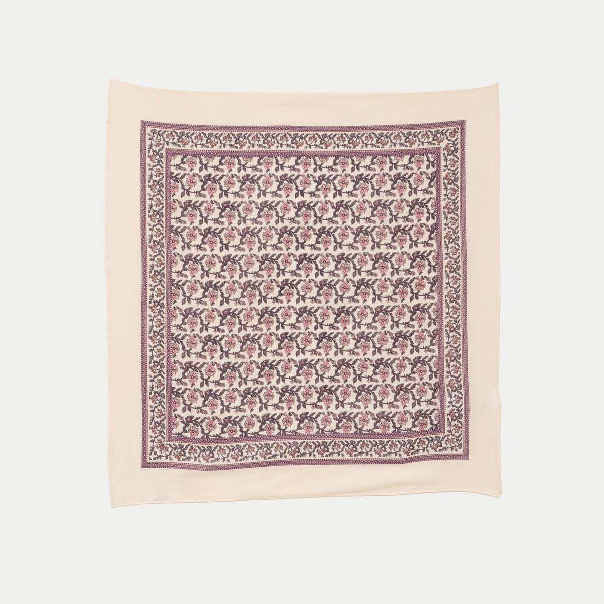 Foulard ecru femme