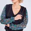 T-shirt manches longues noir femme
