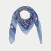 Foulard bleu femme