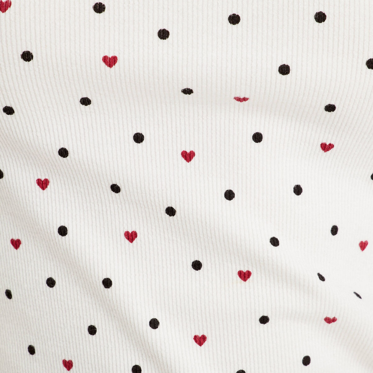 T-shirt ajusté manches courtes blanc femme