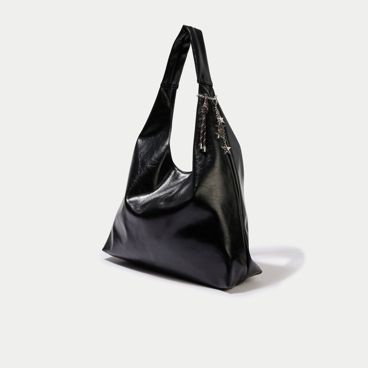 Sac avec pendentif charms noir femme