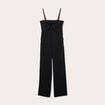 Combinaison pantalon noeud noir femme