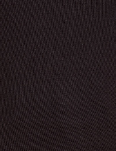 T-shirt manches longues noir femme