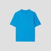 T-shirt manches courtes bleu femme