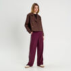 Trench court boutonné marron foncé femme