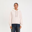 Sweat effet polaire fausse fourrure sable femme
