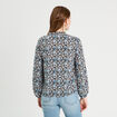 Blouse manches longues noir femme