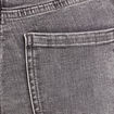 Jeans skinny taille haute denim gris femme