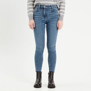 jeans skinny taille haute denim double stone femme Jeans skinny taille haute denim double stone femme