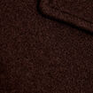Trench court boutonn&eacute; marron fonc&eacute; femme
