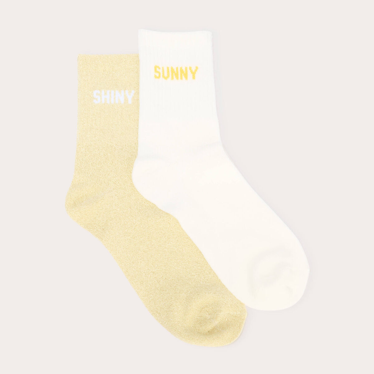 STC Paire de Chaussettes dépareillées - Blonde Brune