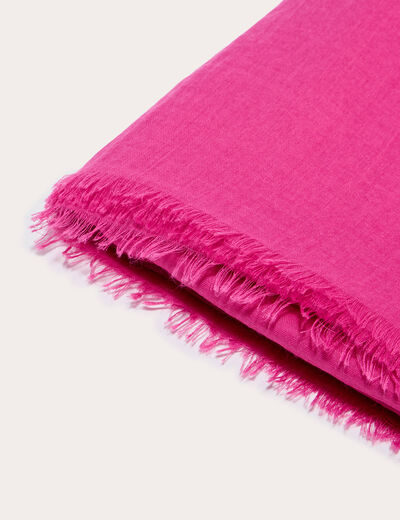 Foulard rose fushia femme