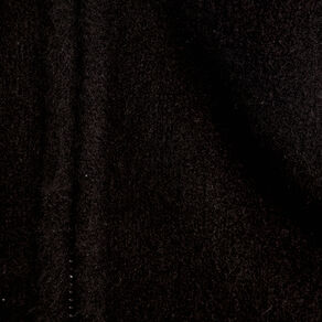 Gilet manches longues capuche noir femme