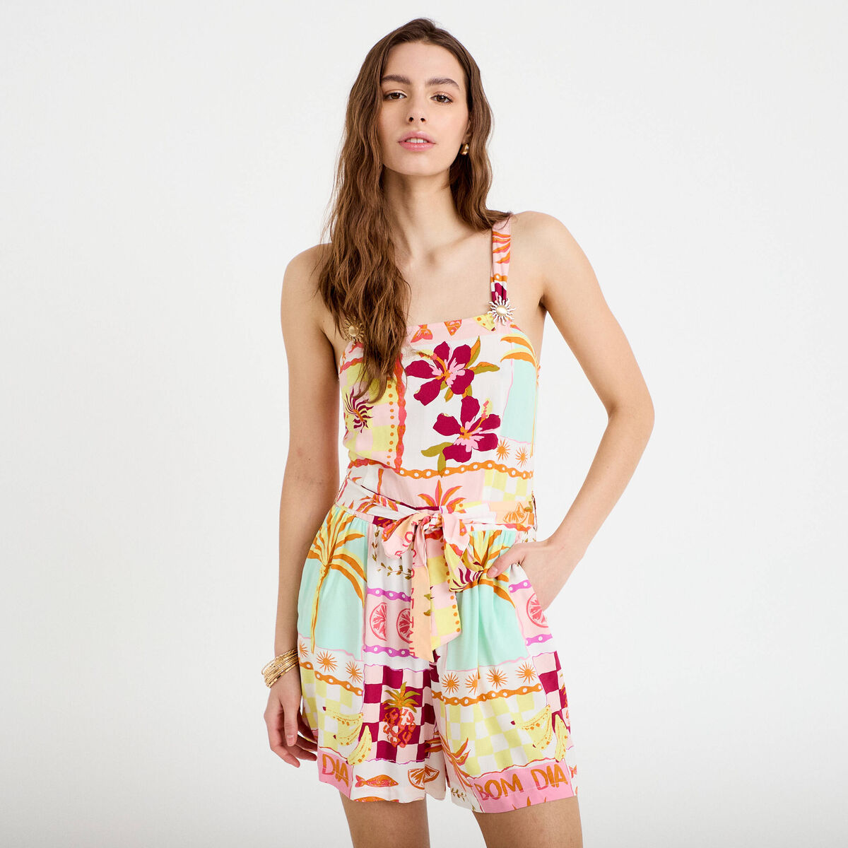 Combinaison blanc femme