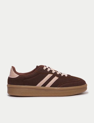 Basket bordeaux femme