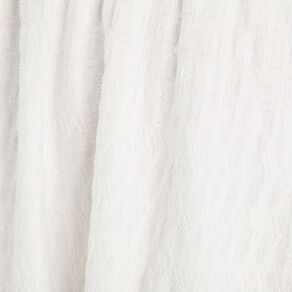 Robe évasée dentelle ecru femme