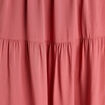 Robe longue évasée vieux rose femme
