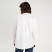 Chemise manches longues blanc femme