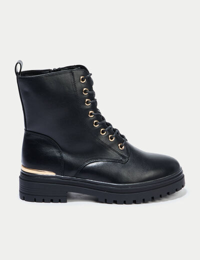 Bottines noir femme